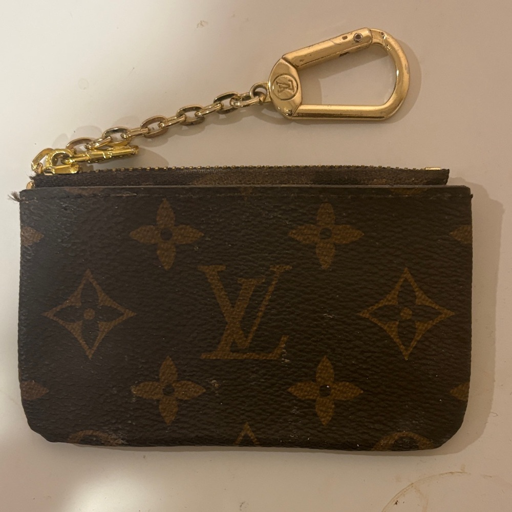 Louis Vuitton Monogram Canvas Key Holder Authentic